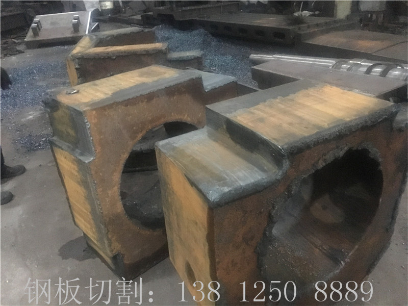 420mm厚钢板切割轴承座、450mm厚钢板切割轴承座